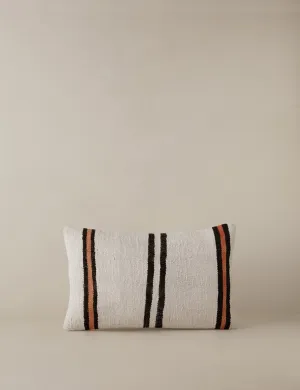 Vintage Lumbar Pillow No. 11, 12" x 20" Lulu and Georgia