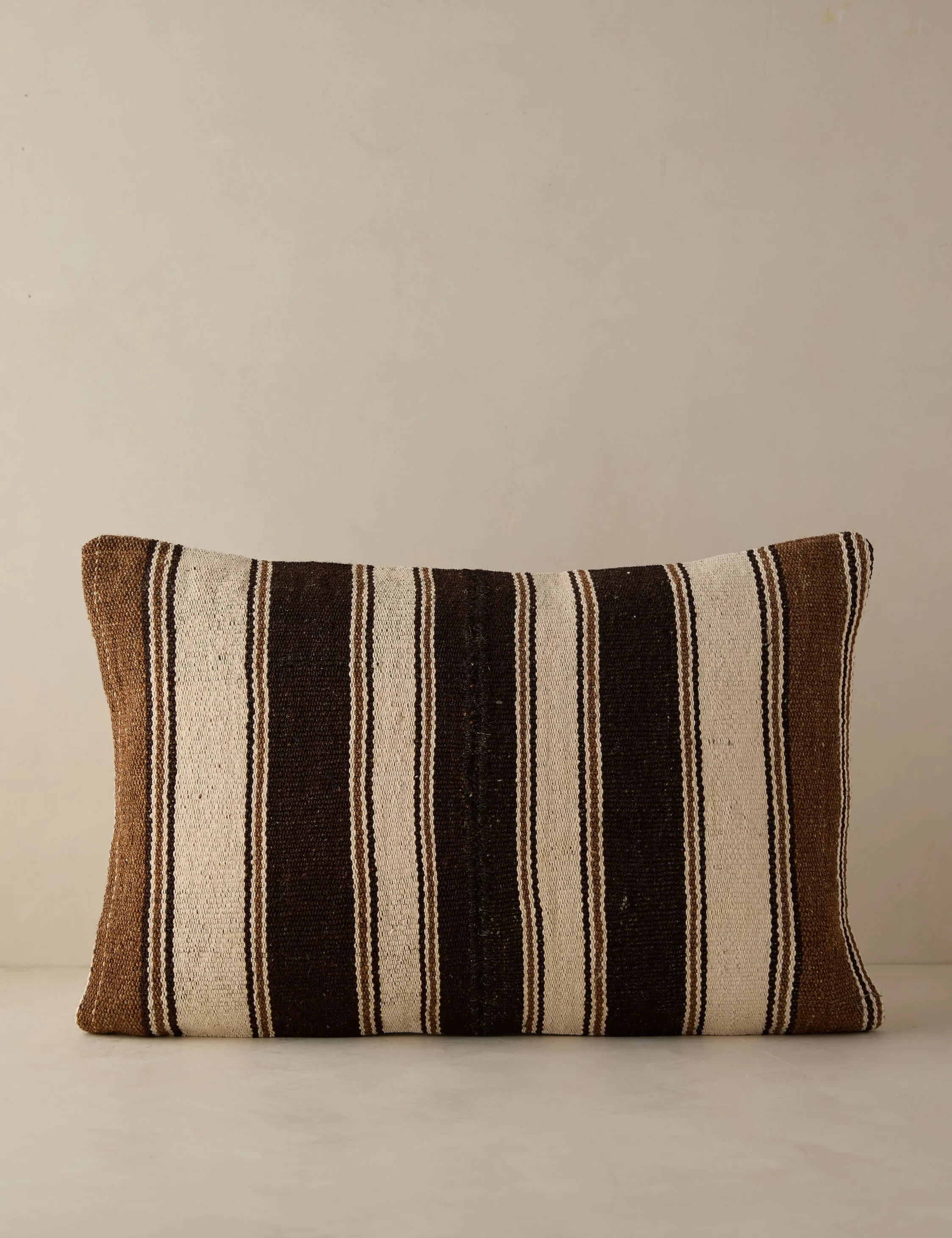 Vintage Lumbar Pillow No. 113, 16" x 24" Lulu and Georgia