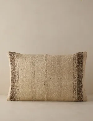 Vintage Lumbar Pillow No. 117, 16" x 24" Lulu and Georgia