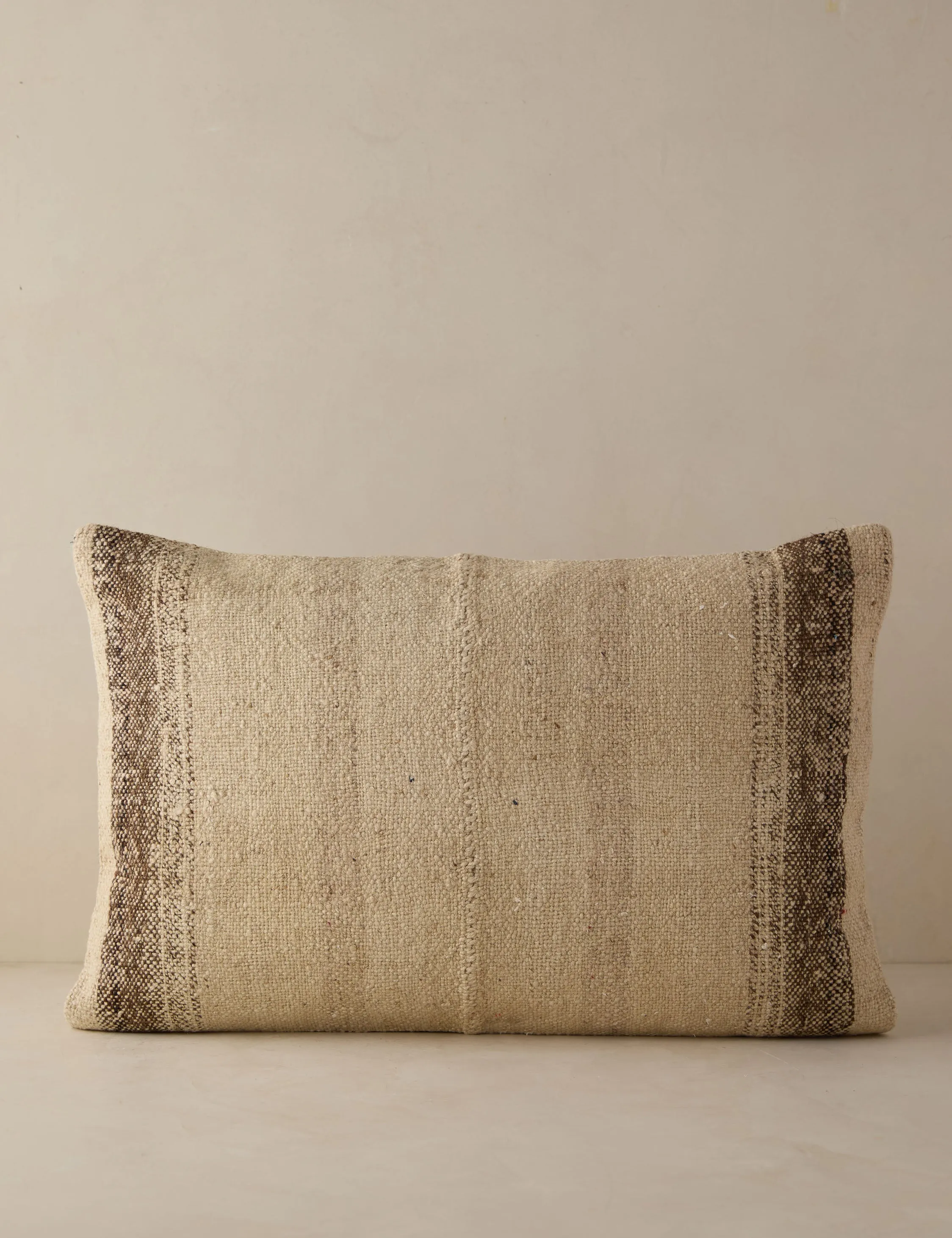 Vintage Lumbar Pillow No. 117, 16" x 24" Lulu and Georgia