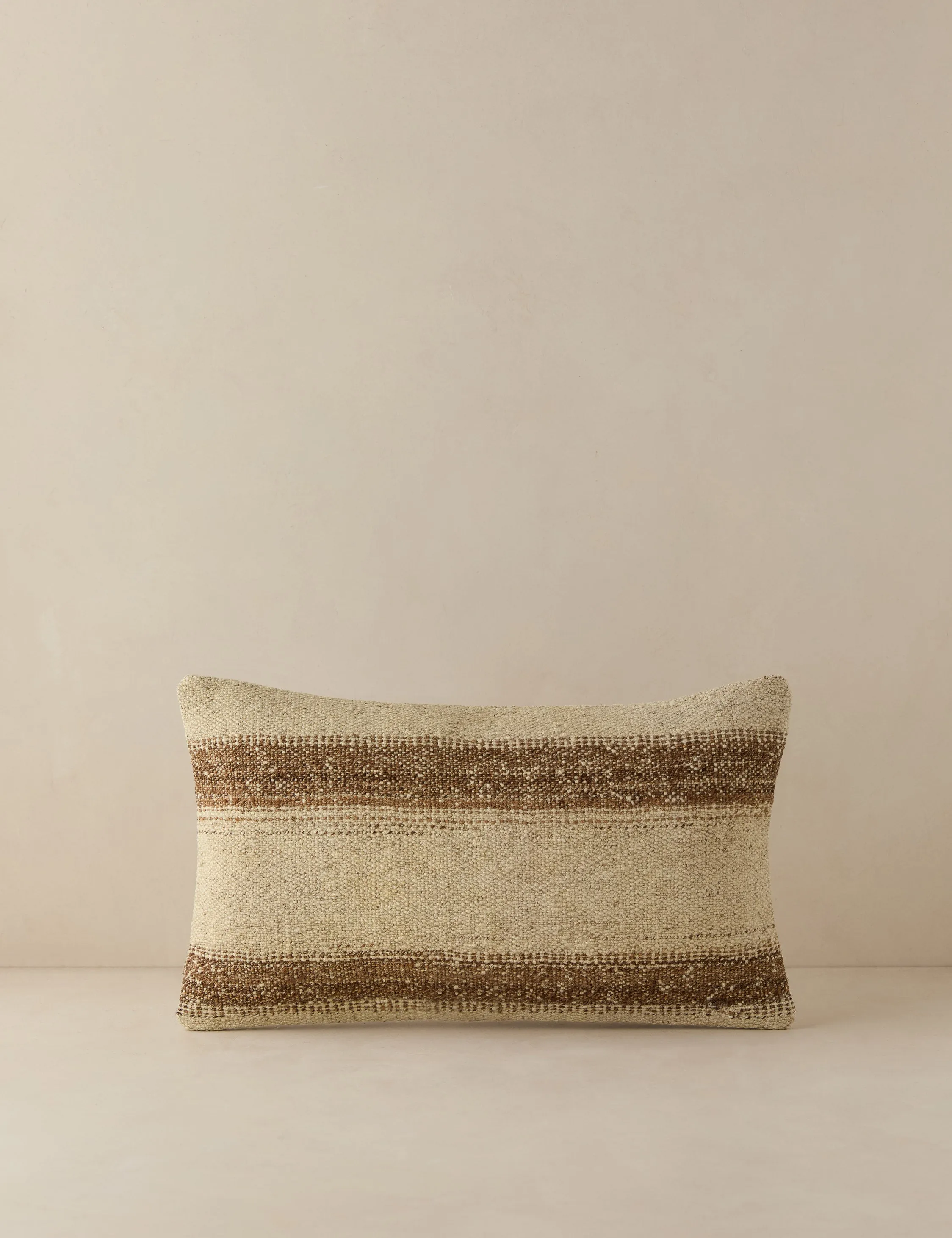 Vintage Lumbar Pillow No. 131, 12" x 20" Lulu and Georgia