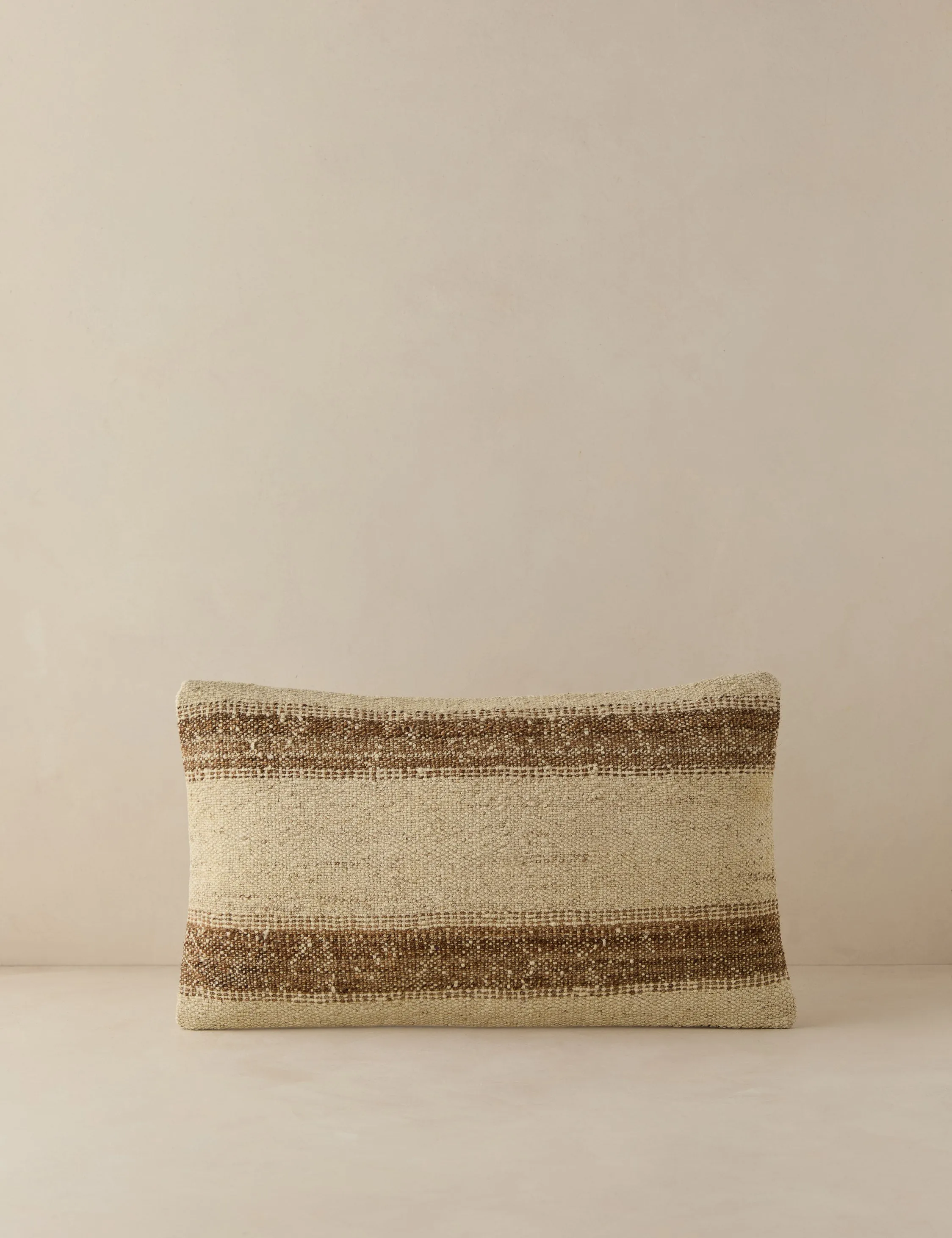 Vintage Lumbar Pillow No. 138, 12" x 20" Lulu and Georgia