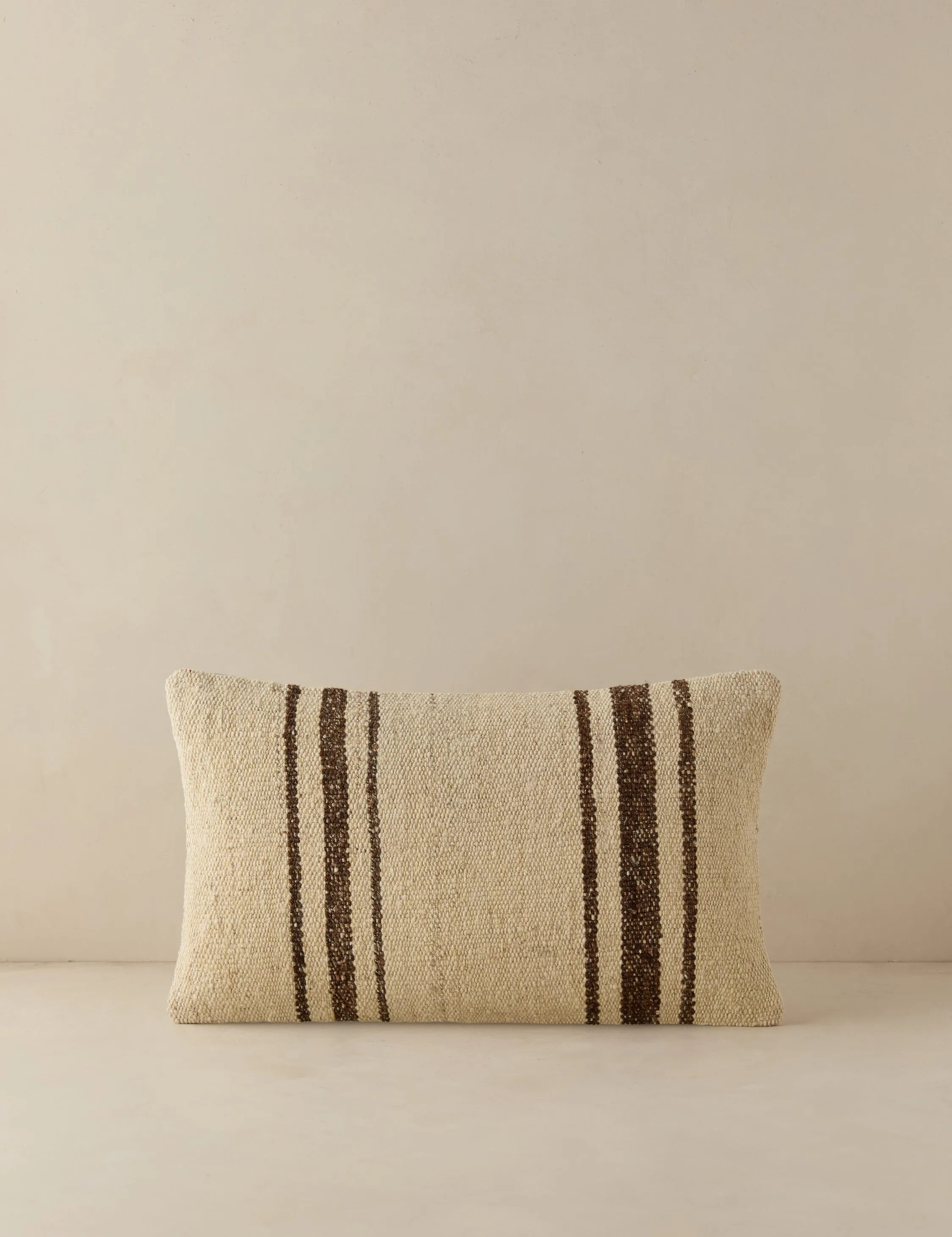 Vintage Lumbar Pillow No. 142, 12" x 20" Lulu and Georgia