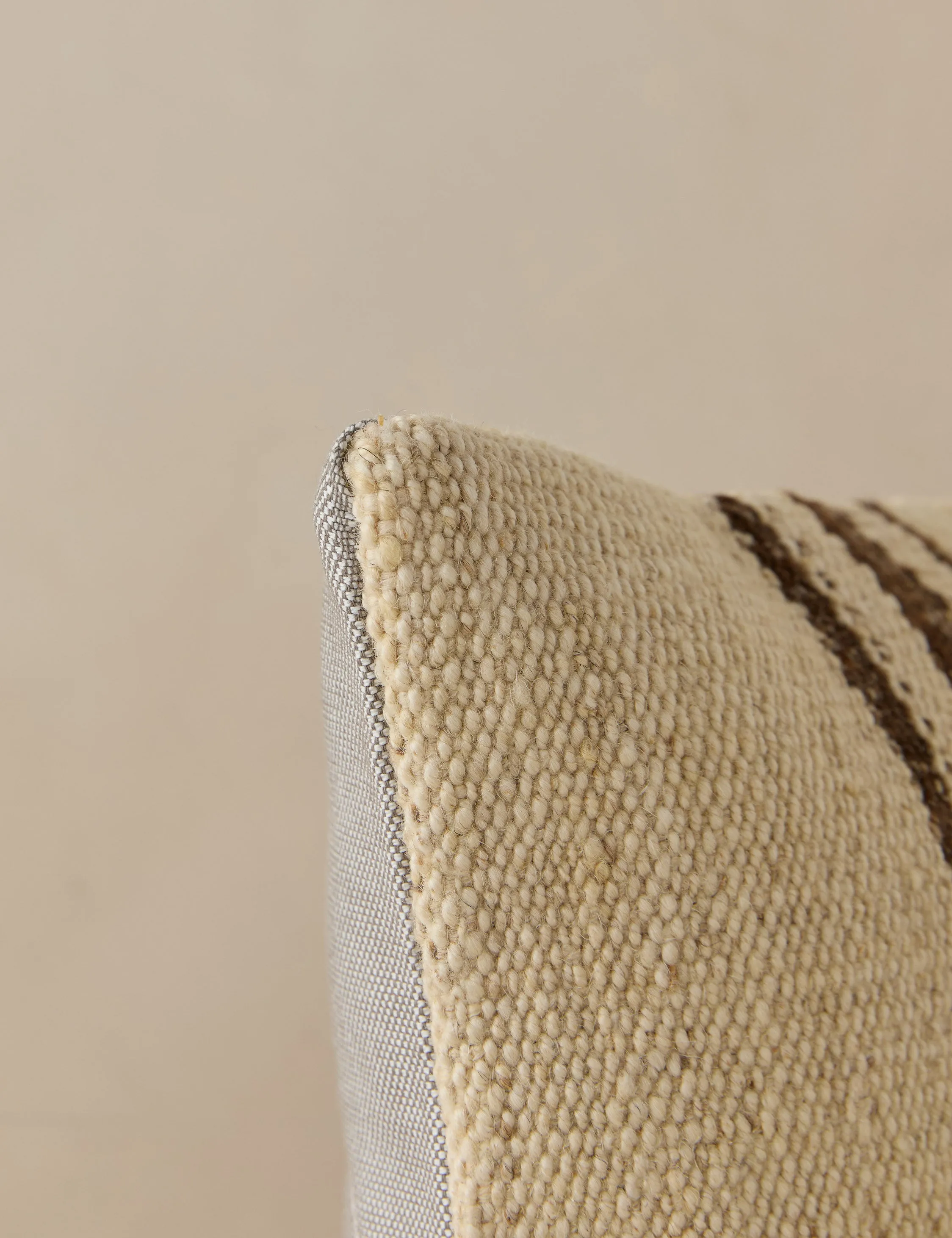 Vintage Lumbar Pillow No. 145, 12" x 20" Lulu and Georgia