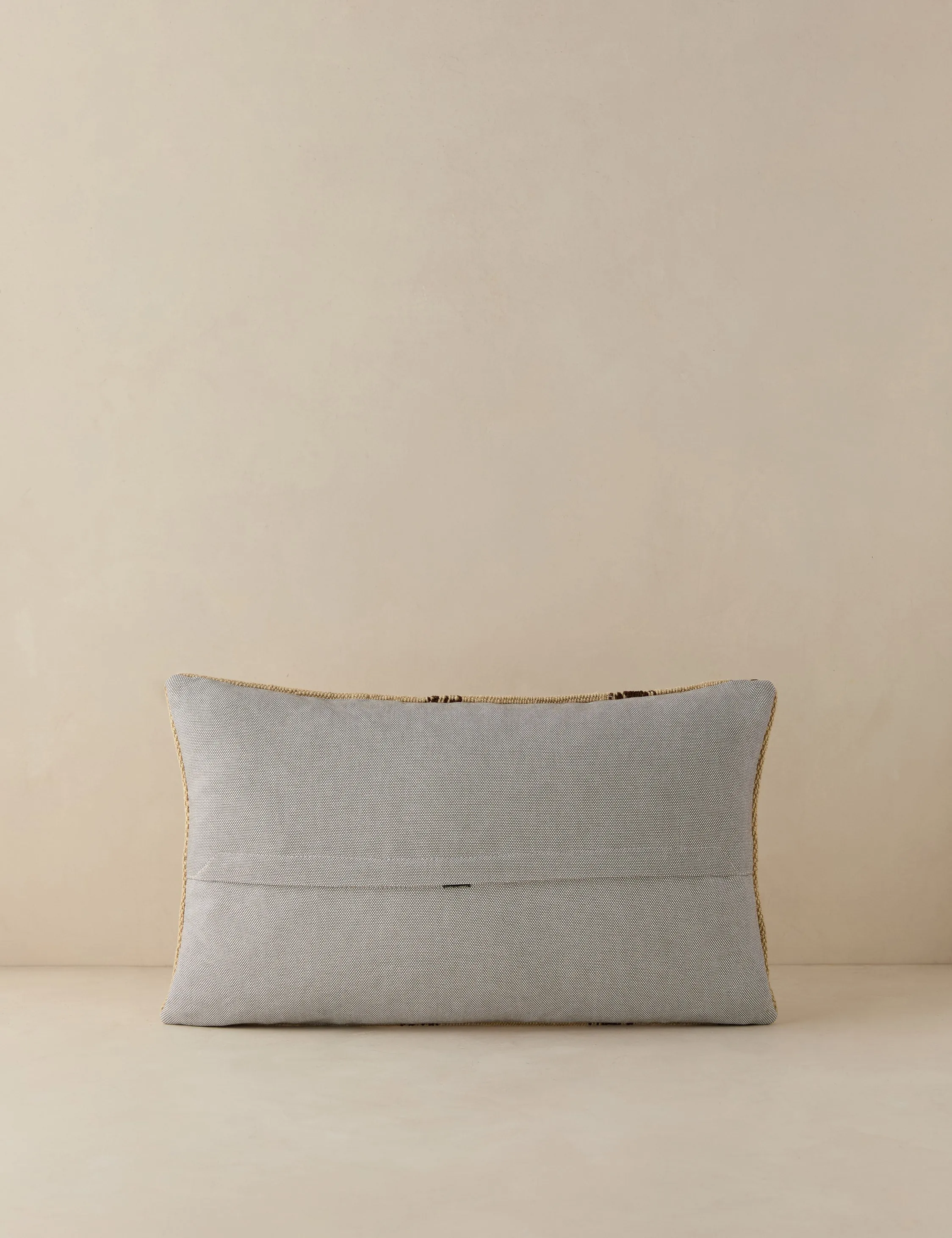 Vintage Lumbar Pillow No. 146, 12" x 20" Lulu and Georgia