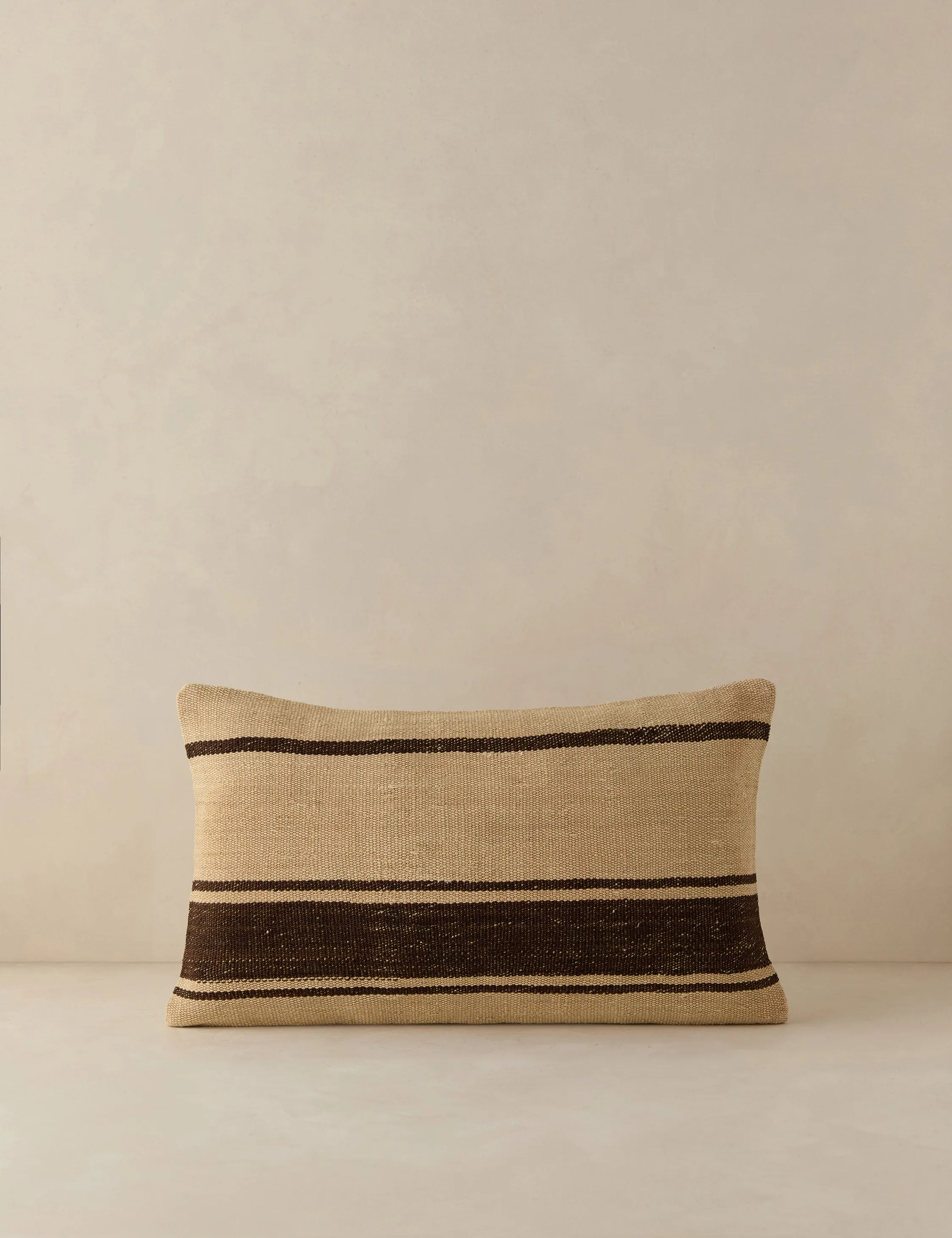 Vintage Lumbar Pillow No. 150, 12" x 20" Lulu and Georgia