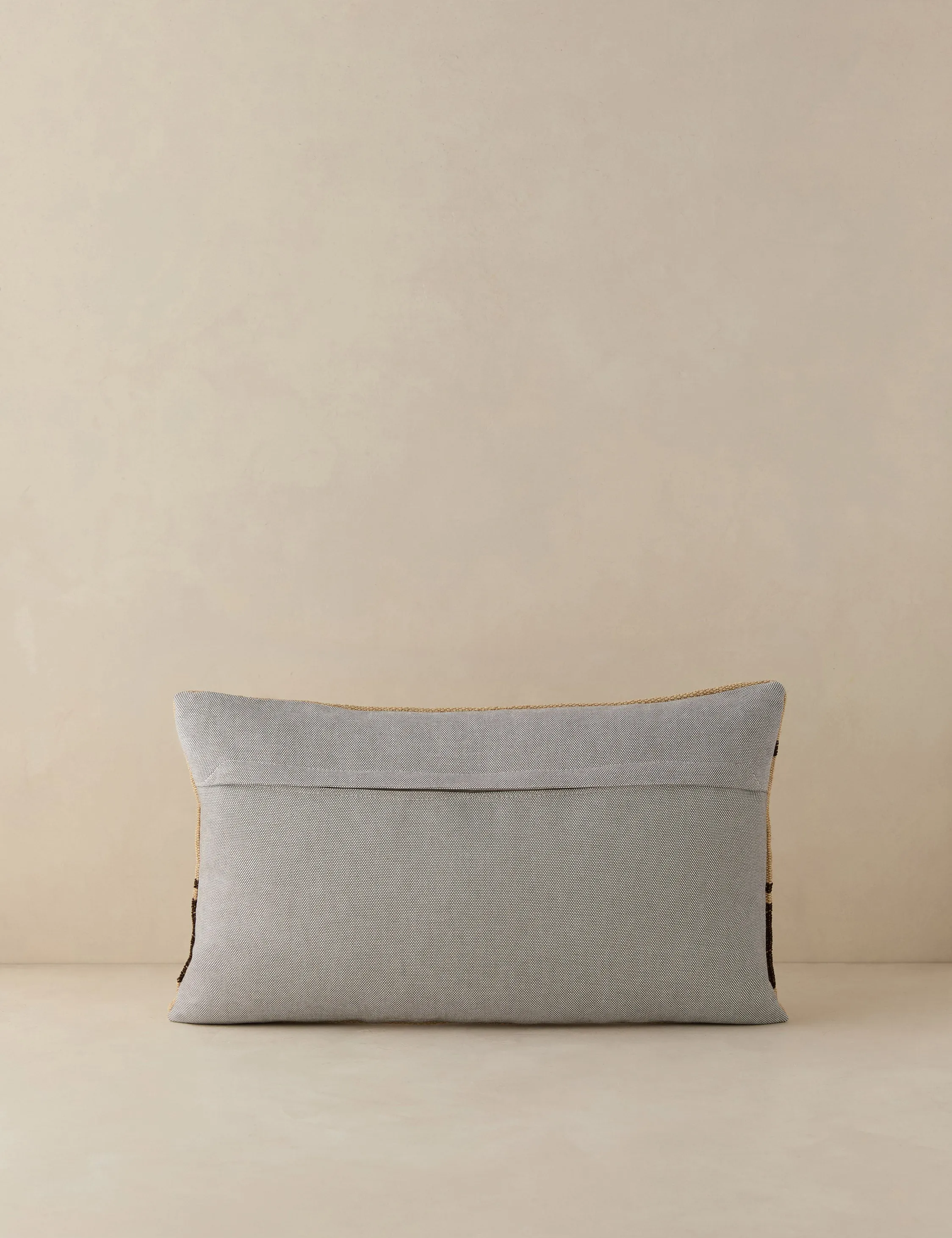 Vintage Lumbar Pillow No. 150, 12" x 20" Lulu and Georgia