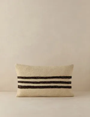 Vintage Lumbar Pillow No. 151, 12" x 20" Lulu and Georgia
