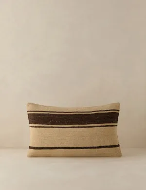 Vintage Lumbar Pillow No. 152, 12" x 20" Lulu and Georgia