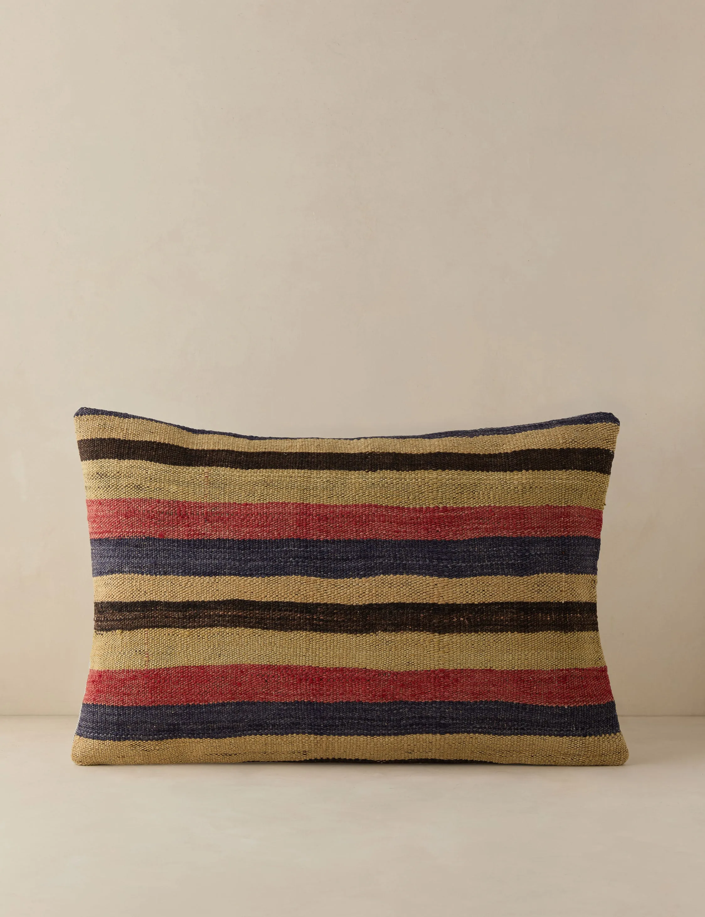 Vintage Lumbar Pillow No. 154, 16" x 24" Lulu and Georgia