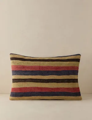 Vintage Lumbar Pillow No. 154, 16" x 24" Lulu and Georgia