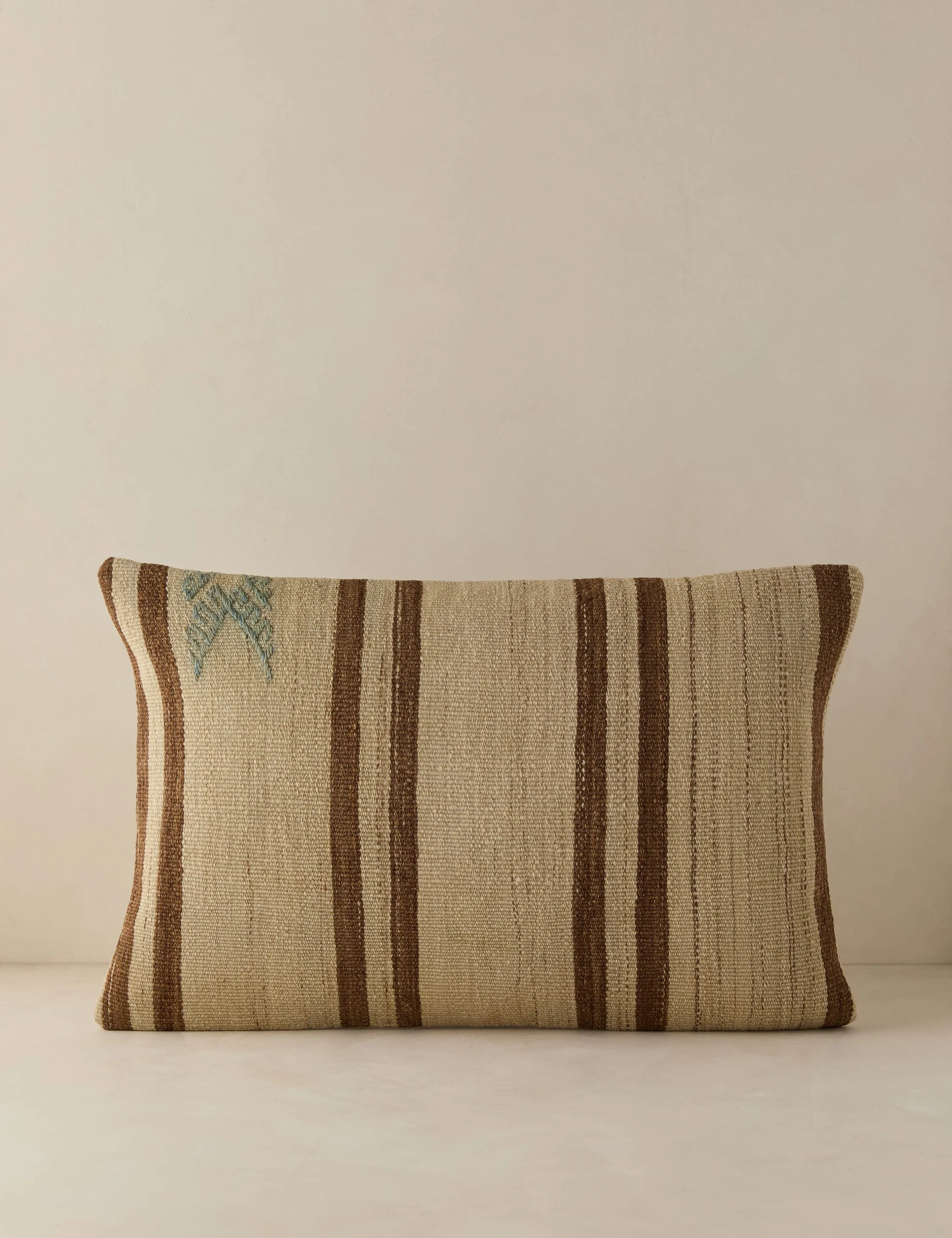 Vintage Lumbar Pillow No. 157, 16" x 24" Lulu and Georgia