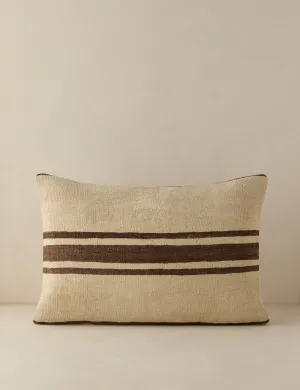 Vintage Lumbar Pillow No. 159, 16" x 24" Lulu and Georgia