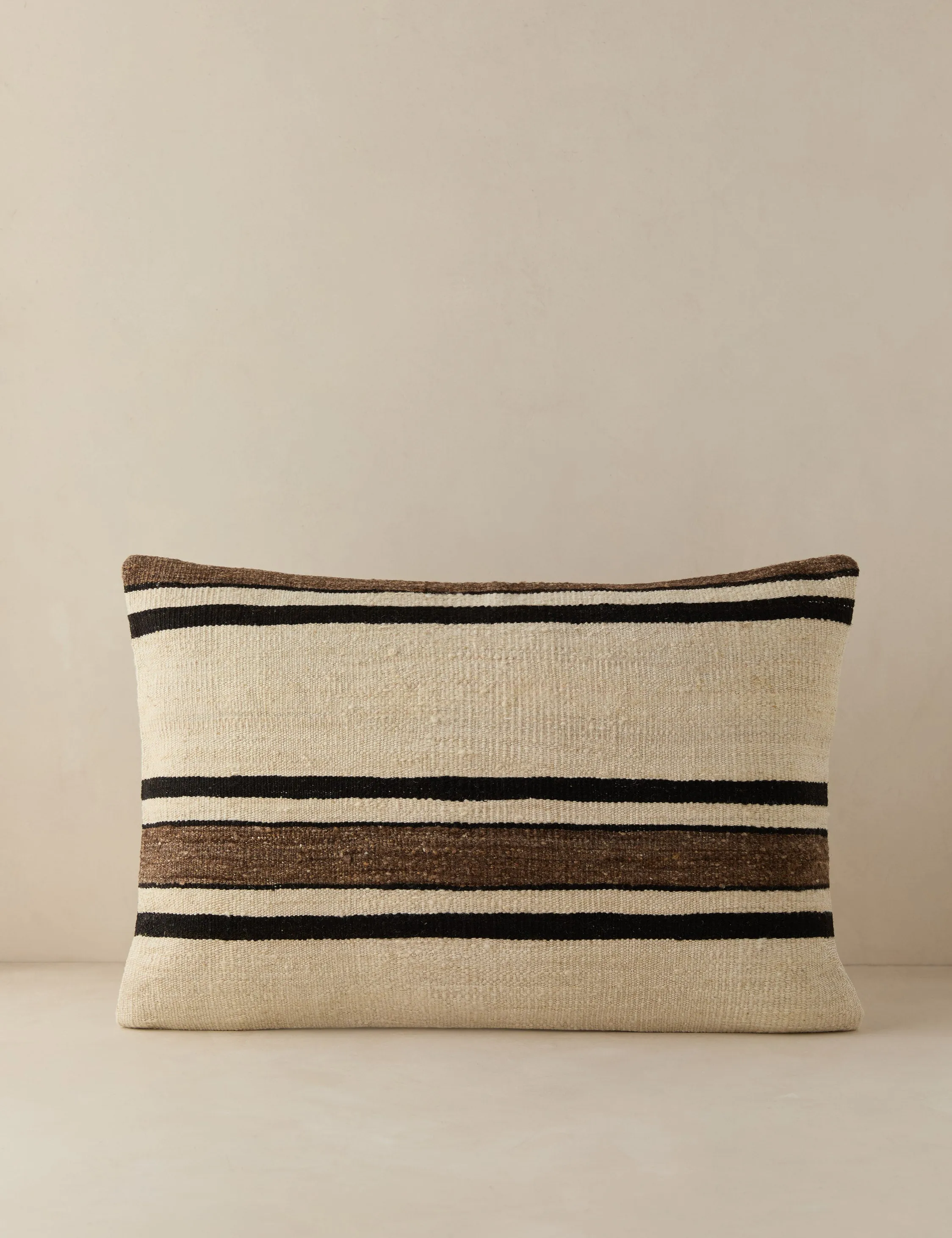 Vintage Lumbar Pillow No. 161, 16" x 24" Lulu and Georgia