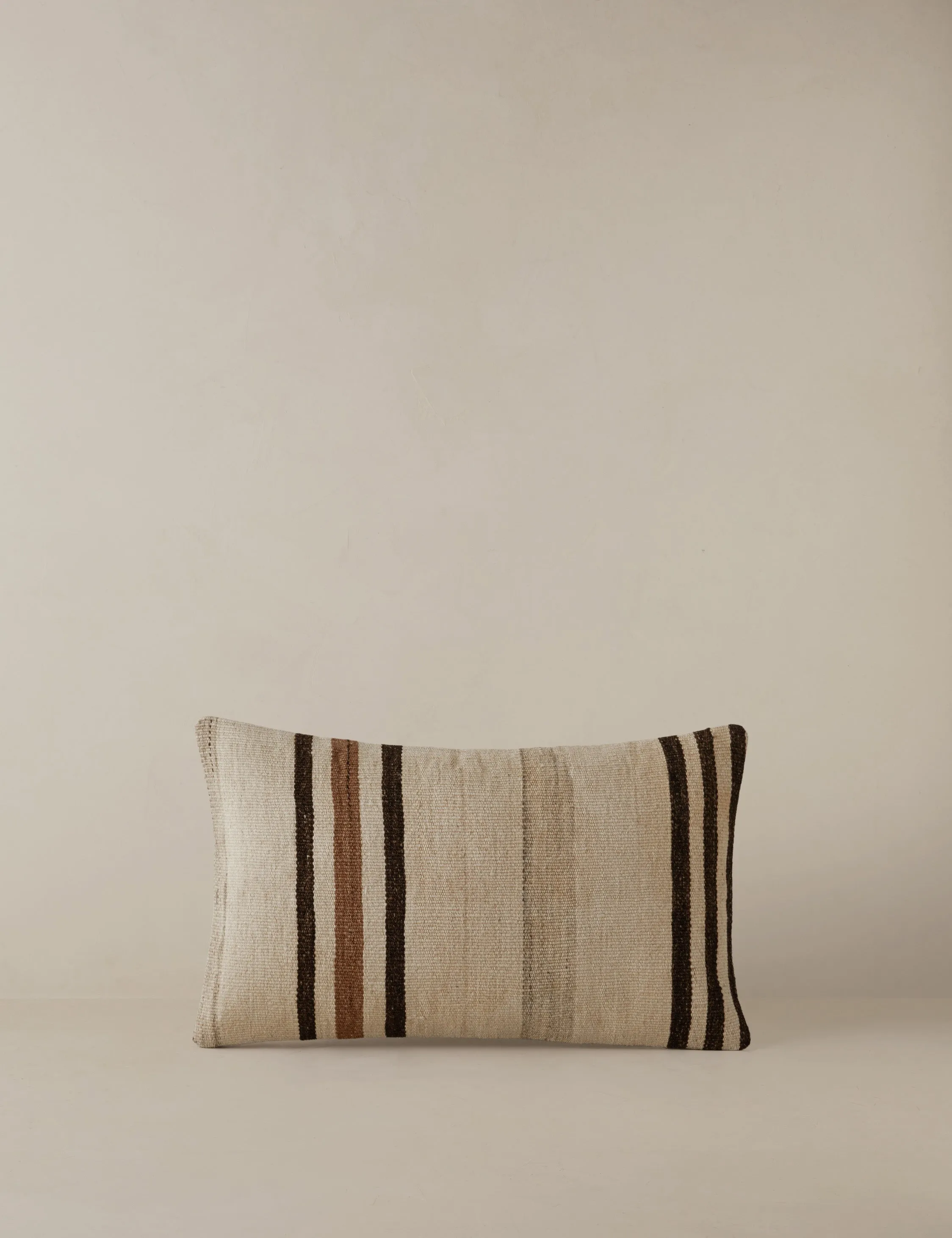 Vintage Lumbar Pillow No. 17, 12" x 20" Lulu and Georgia