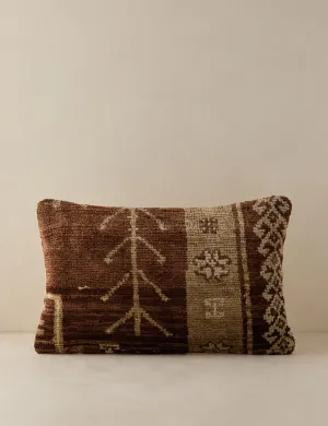 Vintage Lumbar Pillow No. 172, 16" x 24" Lulu and Georgia
