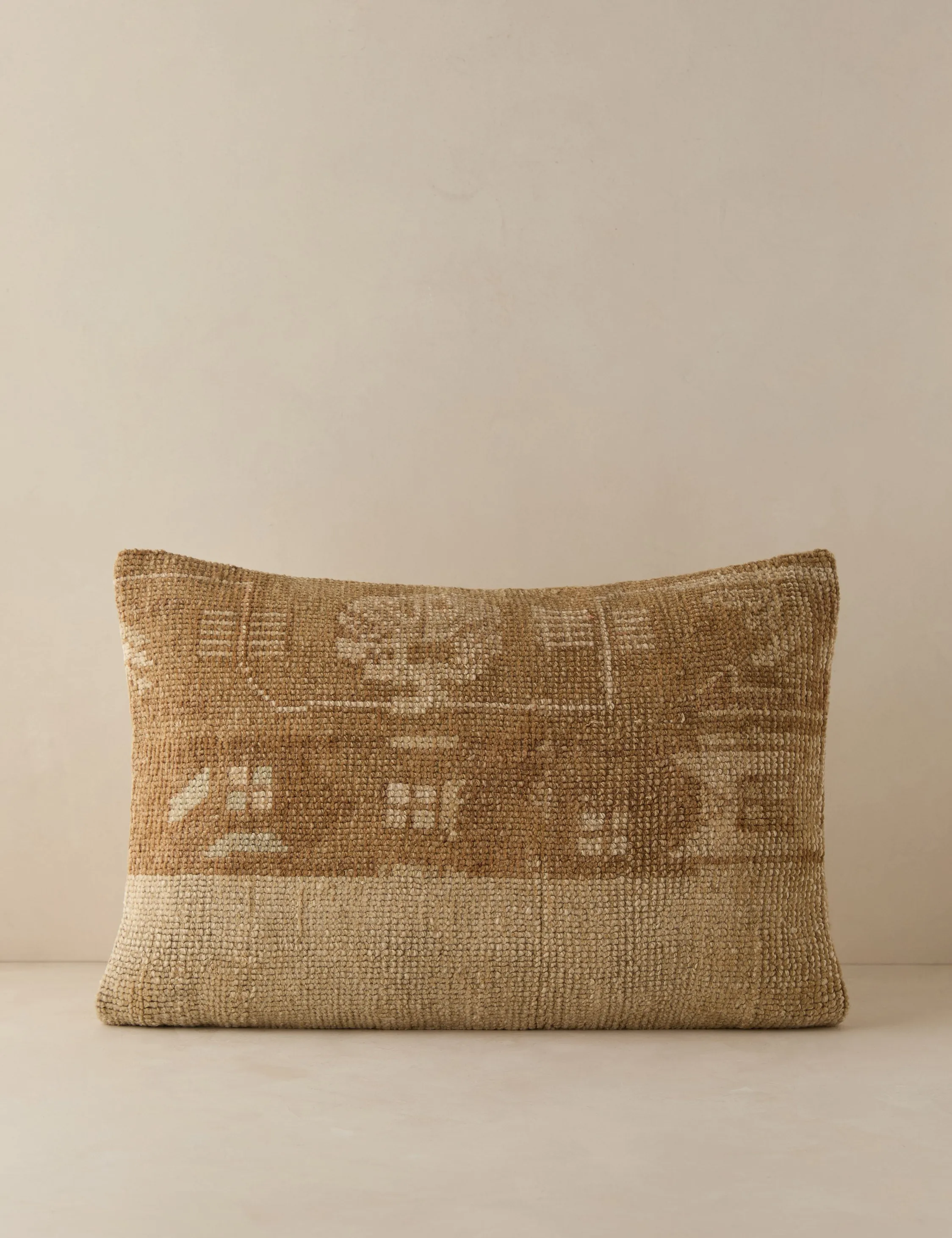 Vintage Lumbar Pillow No. 175, 16" x 24" Lulu and Georgia