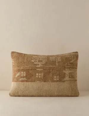 Vintage Lumbar Pillow No. 175, 16" x 24" Lulu and Georgia