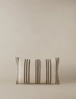 Vintage Lumbar Pillow No. 19, 12" x 20" Lulu and Georgia