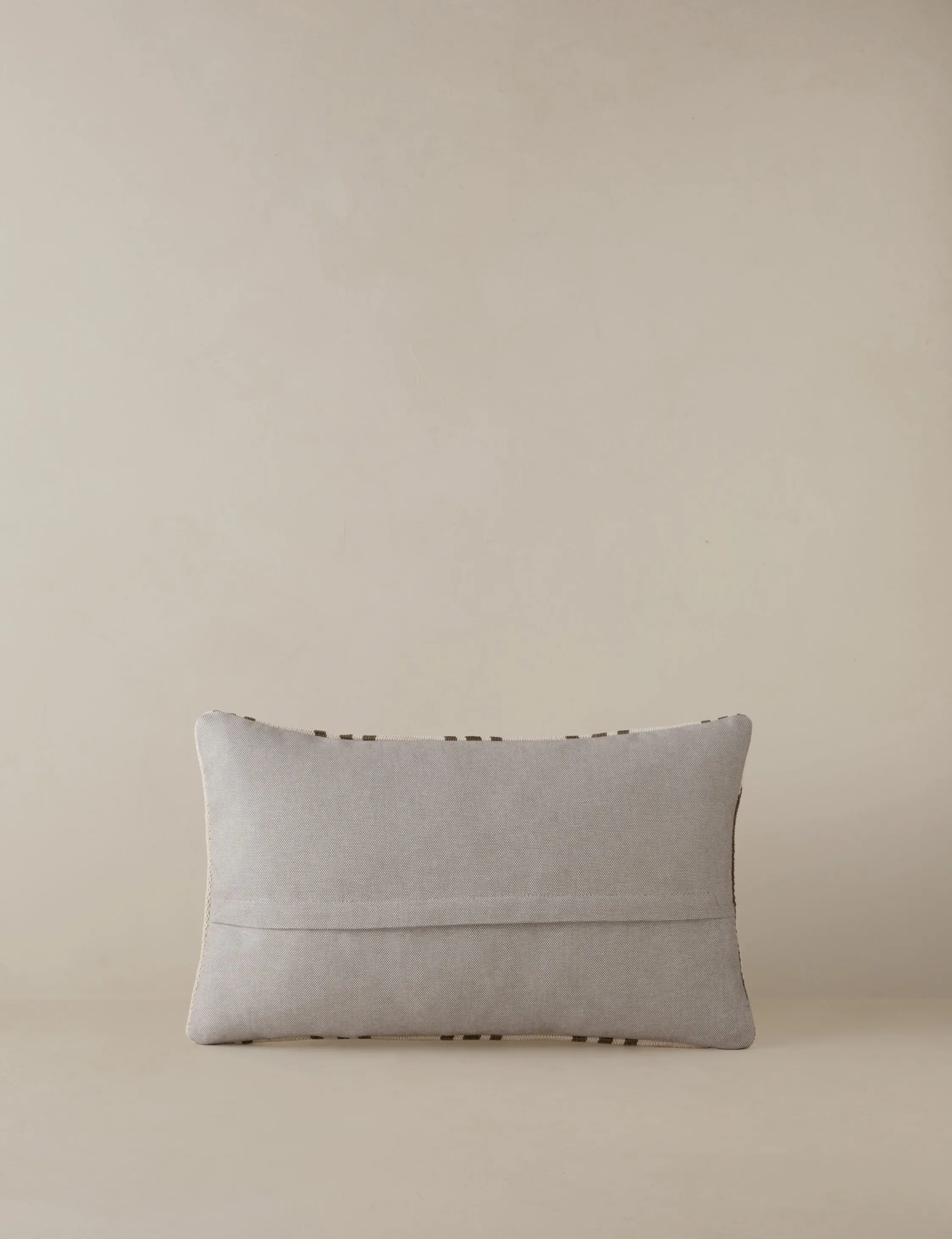 Vintage Lumbar Pillow No. 19, 12" x 20" Lulu and Georgia