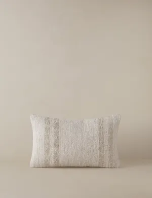 Vintage Lumbar Pillow No. 20, 12" x 20" Lulu and Georgia