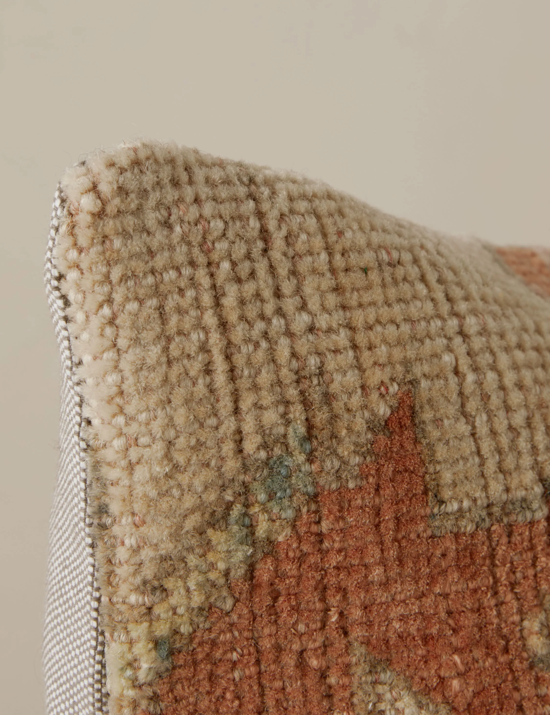 Vintage Lumbar Pillow No. 24, 16" x 24" Lulu and Georgia