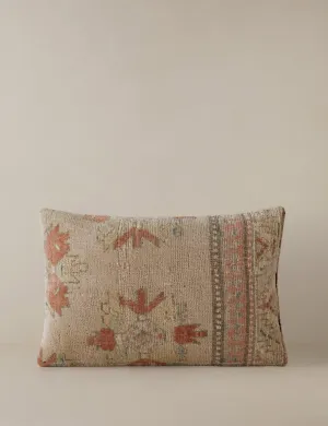 Vintage Lumbar Pillow No. 24, 16" x 24" Lulu and Georgia