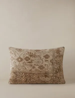 Vintage Lumbar Pillow No. 25, 16" x 24" Lulu and Georgia