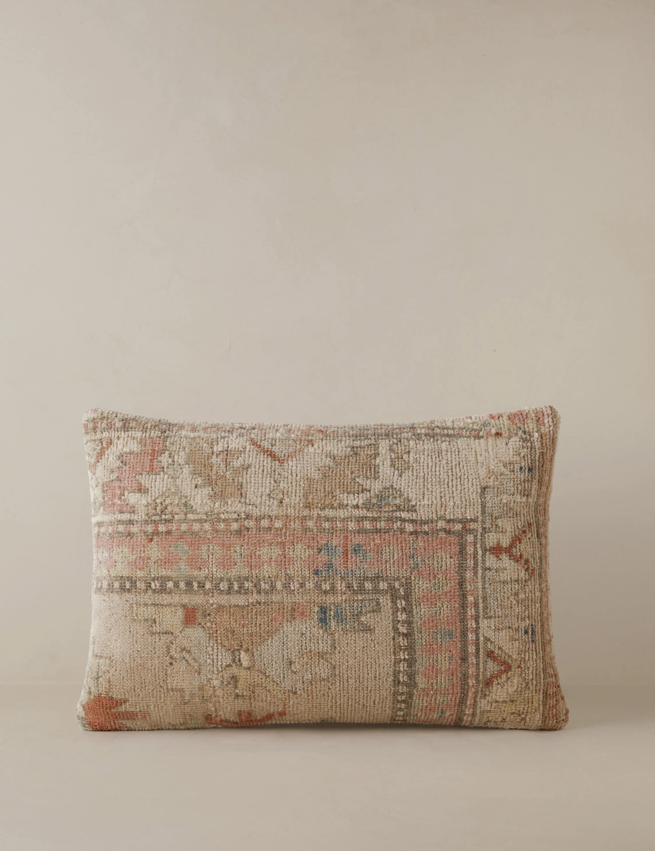 Vintage Lumbar Pillow No. 26, 16" x 24" Lulu and Georgia