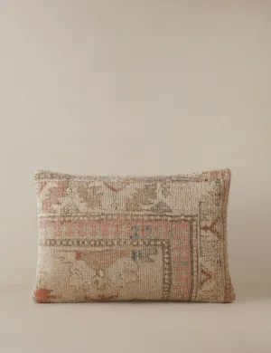 Vintage Lumbar Pillow No. 26, 16" x 24" Lulu and Georgia