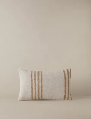 Vintage Lumbar Pillow No. 3, 12" x 20" Lulu and Georgia