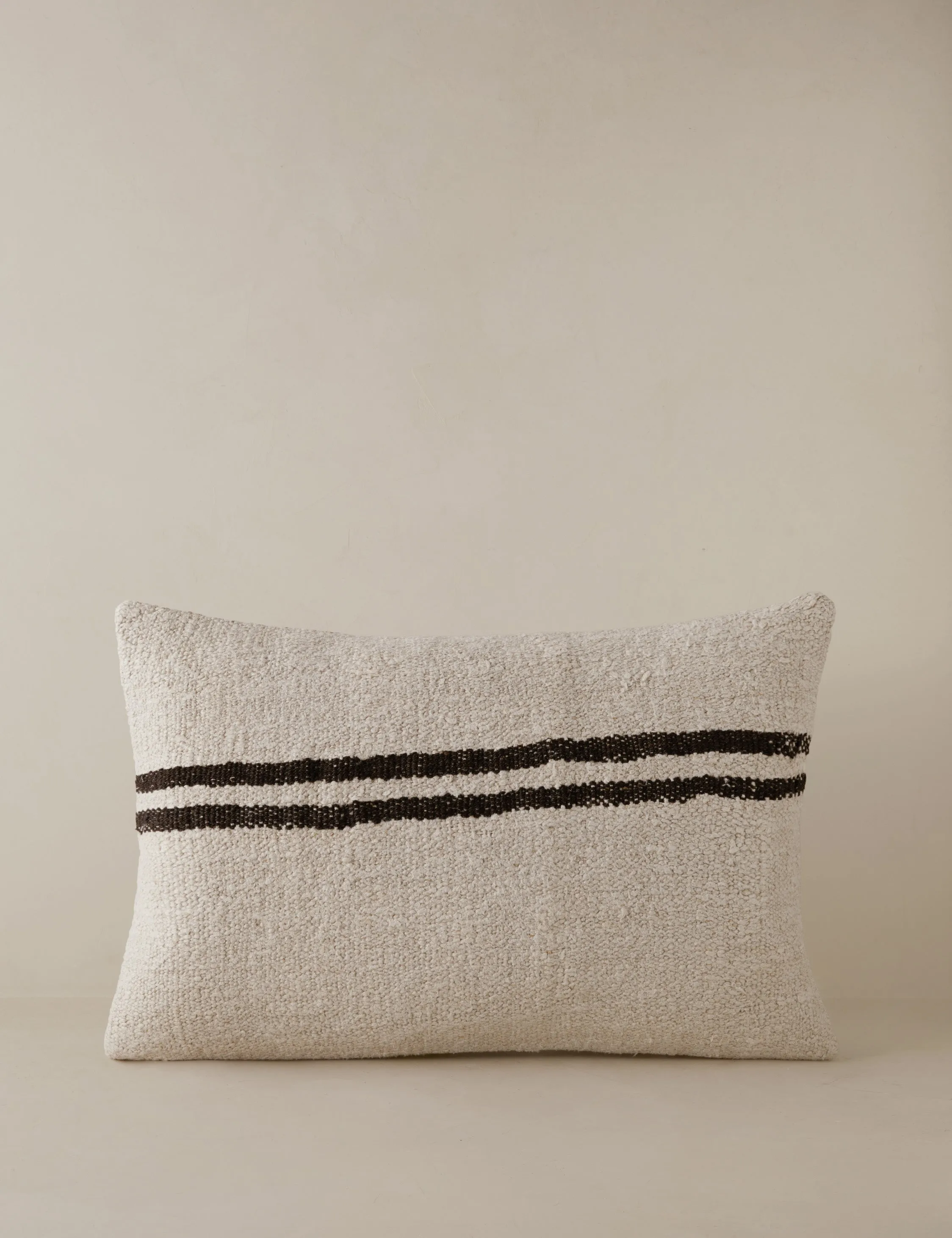 Vintage Lumbar Pillow No. 5, 16" x 24" Lulu and Georgia