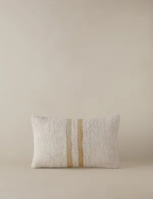 Vintage Lumbar Pillow No. 9, 12" x 20" Lulu and Georgia