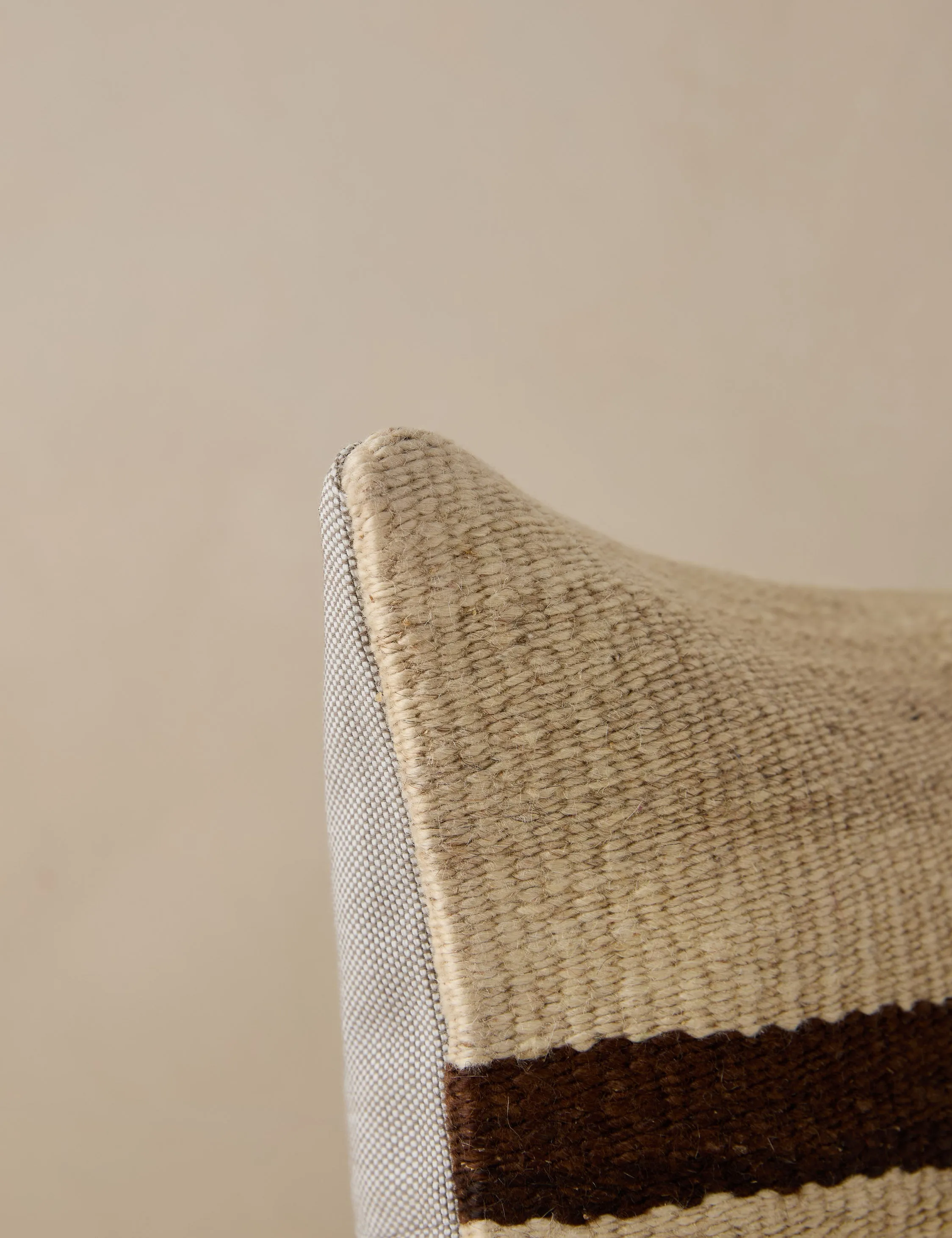 Vintage Lumbar Pillow No. 90, 12" x 20" Lulu and Georgia