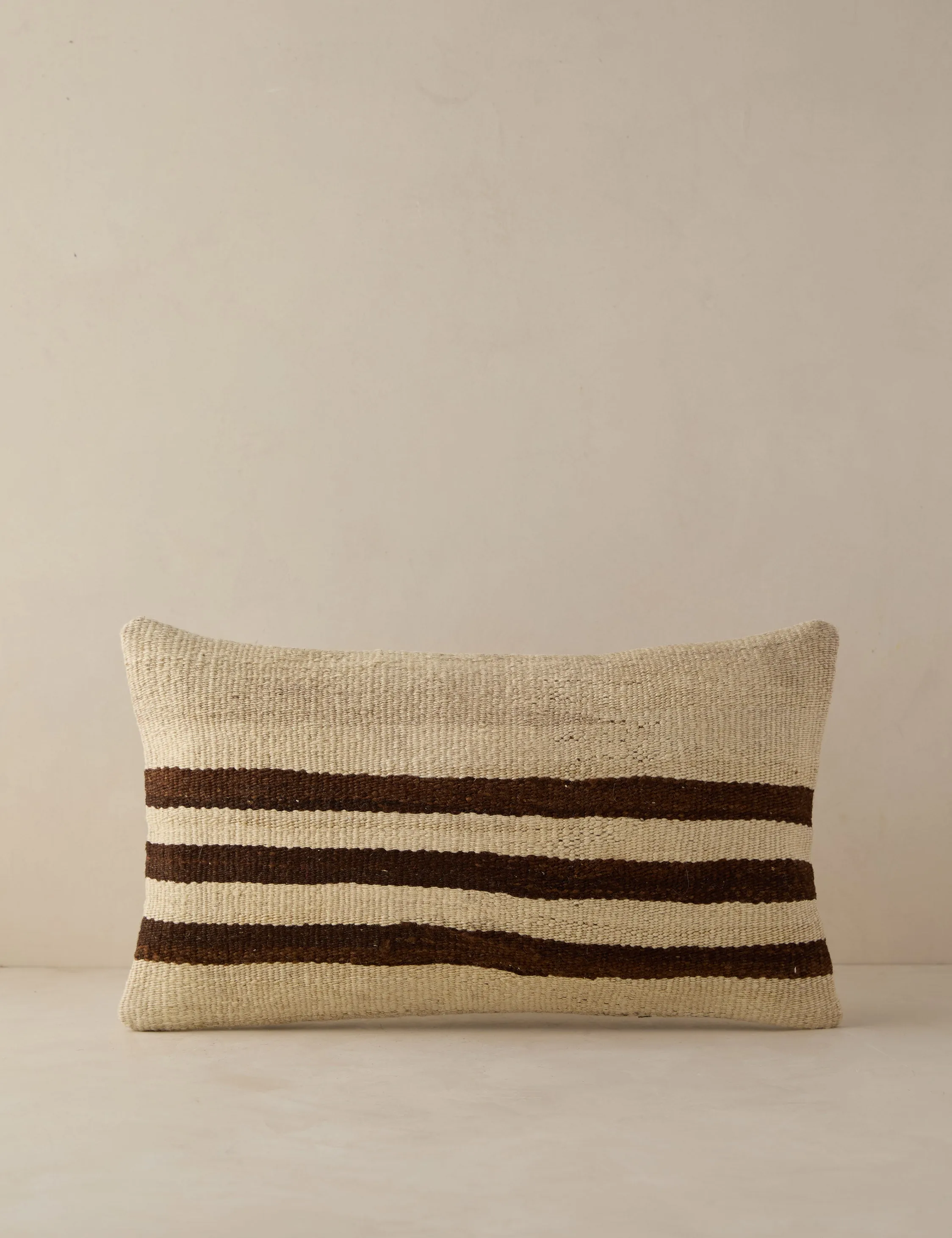 Vintage Lumbar Pillow No. 90, 12" x 20" Lulu and Georgia