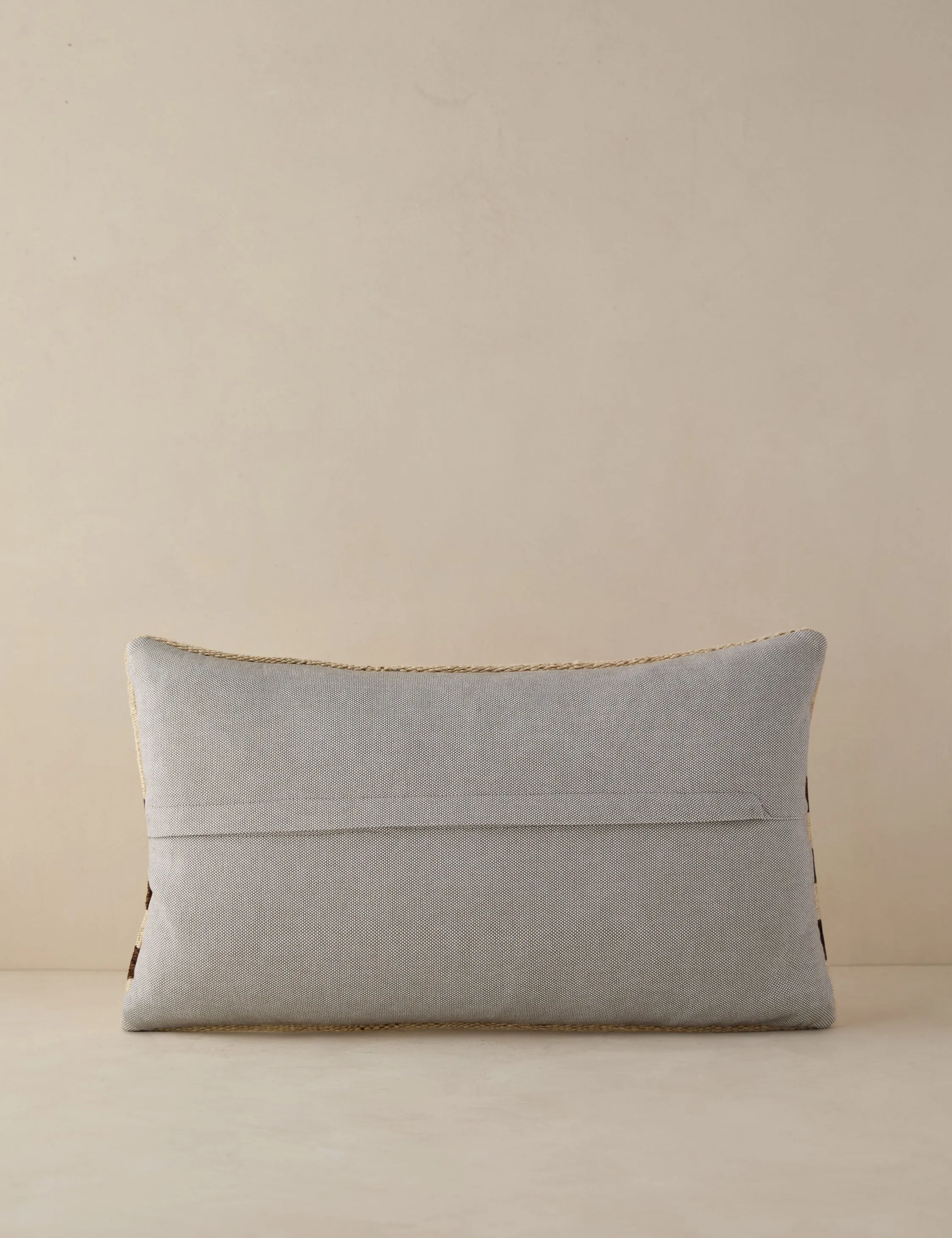 Vintage Lumbar Pillow No. 90, 12" x 20" Lulu and Georgia
