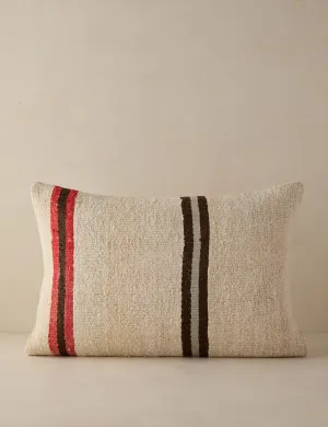 Vintage Lumbar Pillow No. 91, 16" x 24" Lulu and Georgia