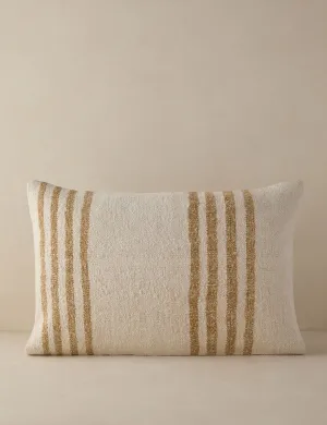 Vintage Lumbar Pillow No. 92, 16" x 24" Lulu and Georgia