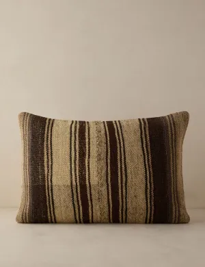 Vintage Lumbar Pillow No. 93, 16" x 24" Lulu and Georgia