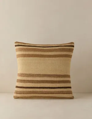 Vintage Lumbar Pillow No. 94, 20" x 20" Lulu and Georgia