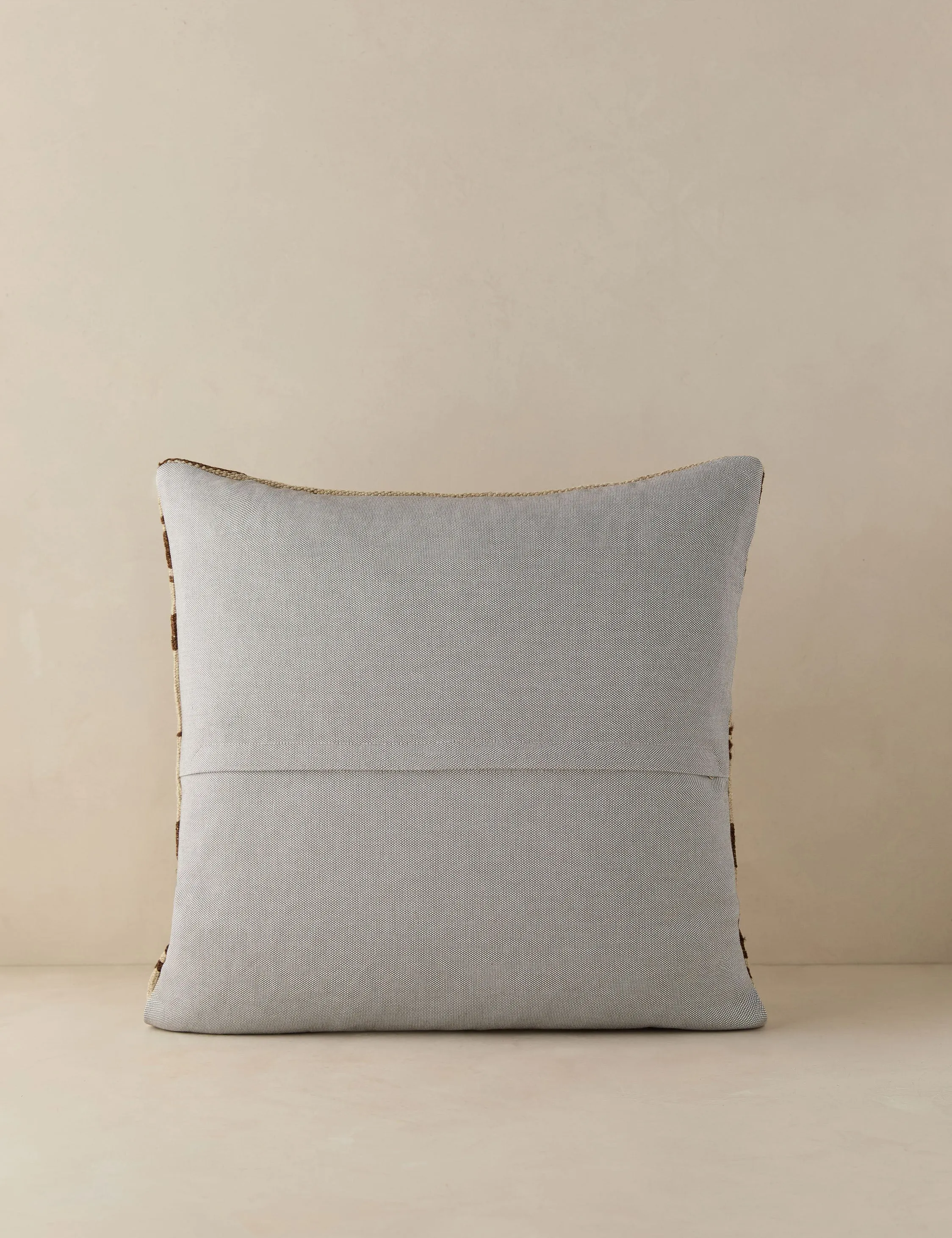 Vintage Lumbar Pillow No. 96, 20" x 20" Lulu and Georgia