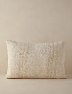 Vintage Lumbar Pillow No. 97, 16" x 24" Lulu and Georgia