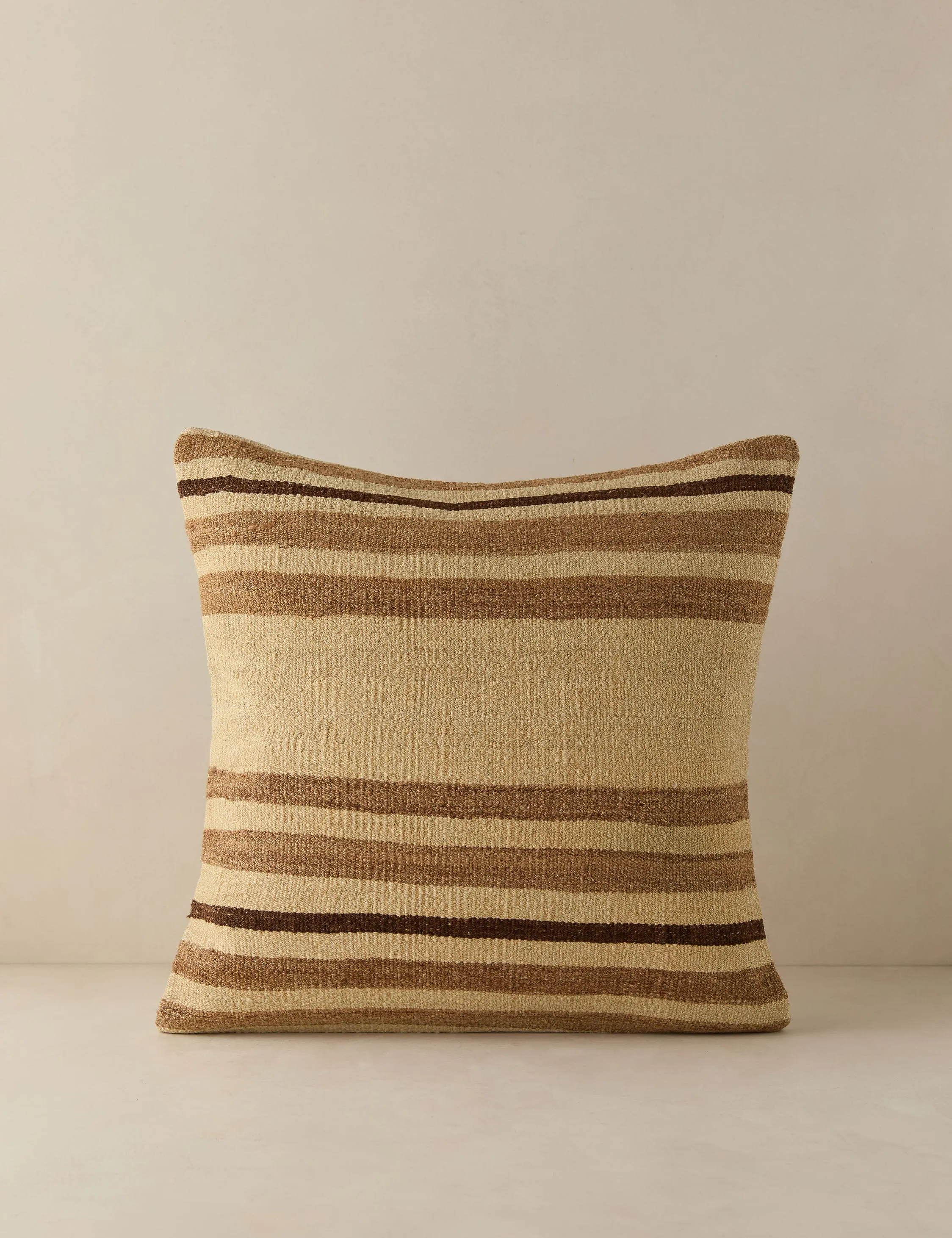 Vintage Lumbar Pillow No. 98, 20" x 20" Lulu and Georgia
