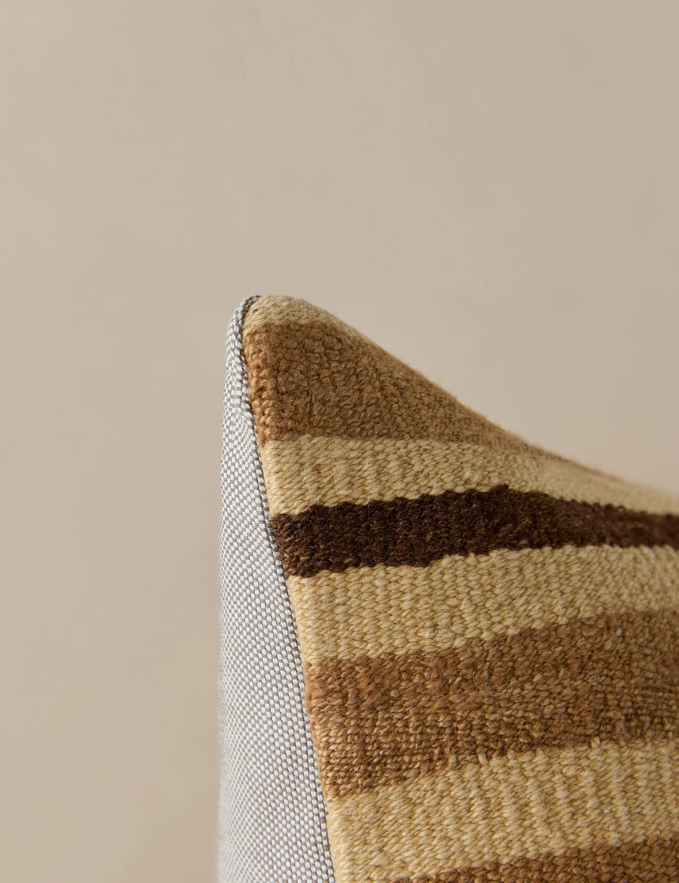 Vintage Lumbar Pillow No. 98, 20" x 20" Lulu and Georgia