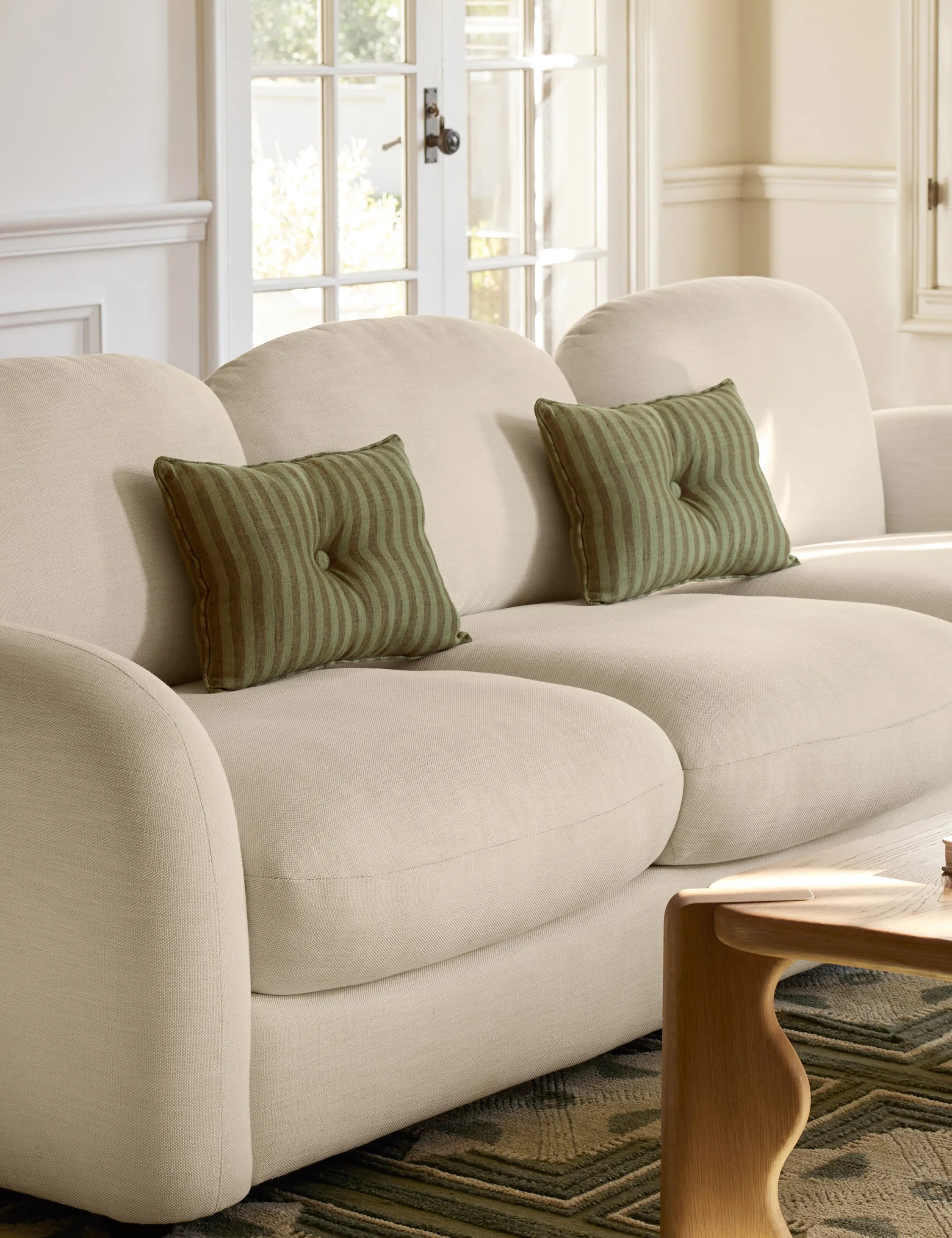 Welby Linen Pillow by Aimee Song Lulu and Georgia