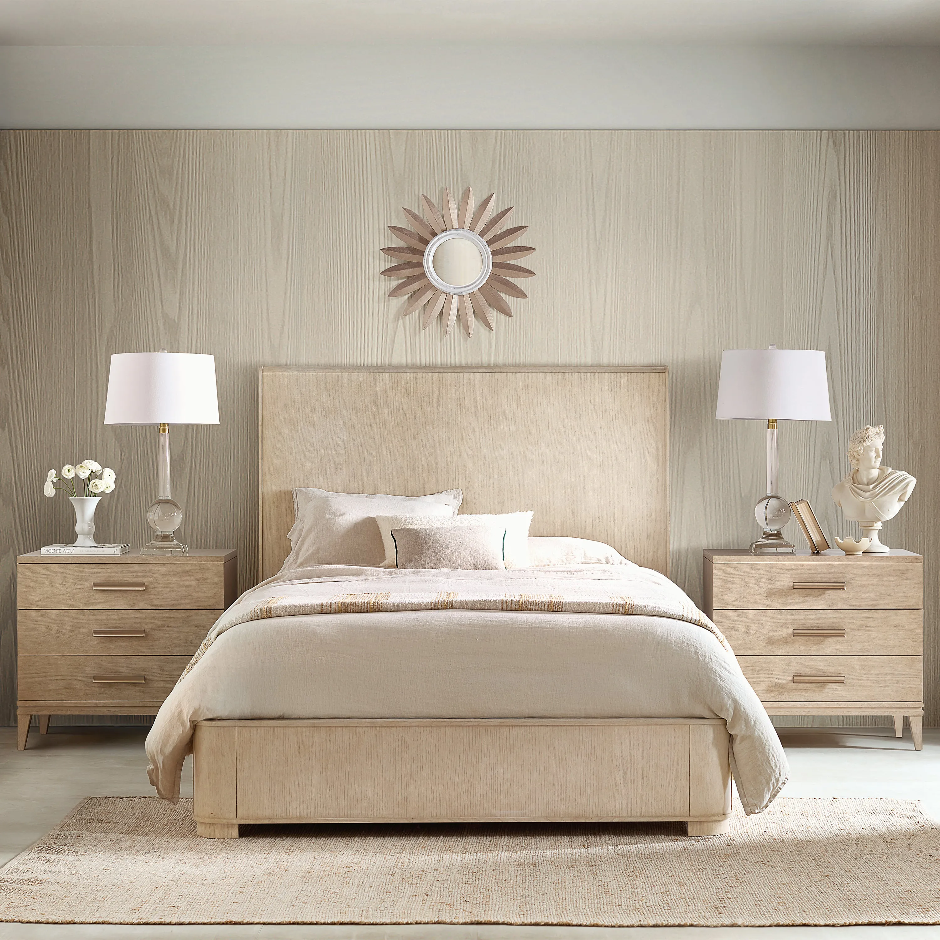 Westwood 3-Drawer Nightstand with 4 Legs