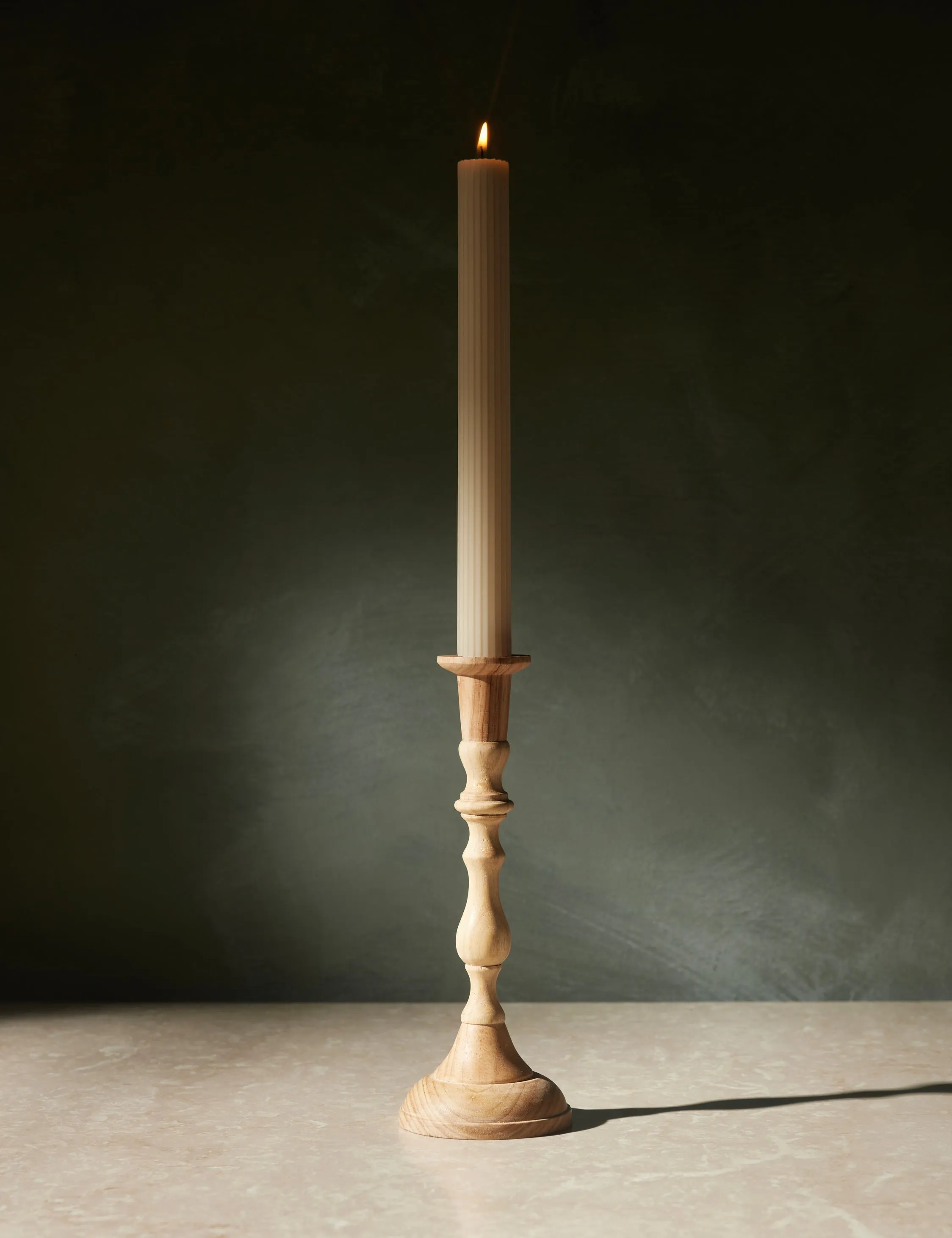 Wooden Georgian Candlesticks Lulu and Georgia