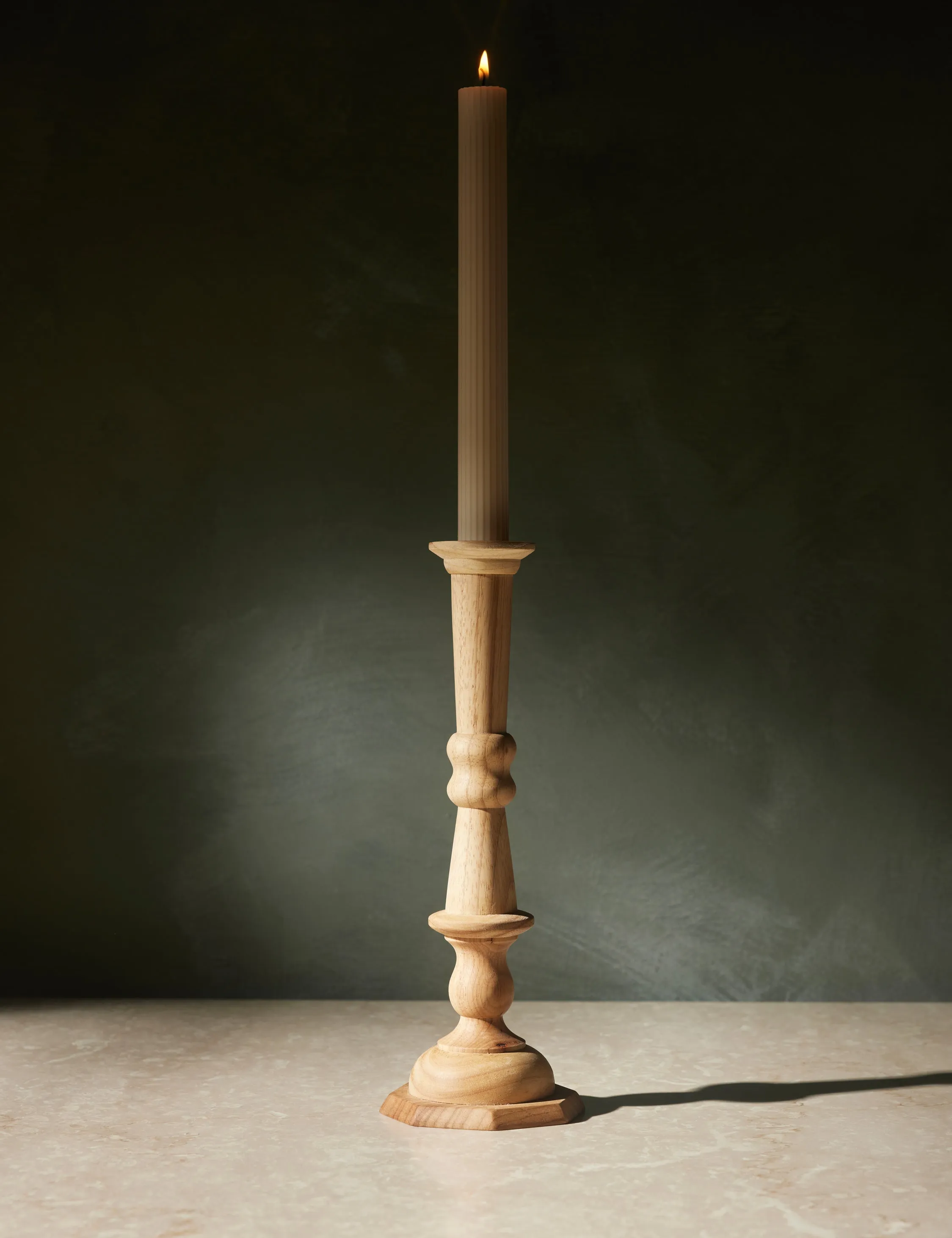 Wooden Georgian Candlesticks Lulu and Georgia