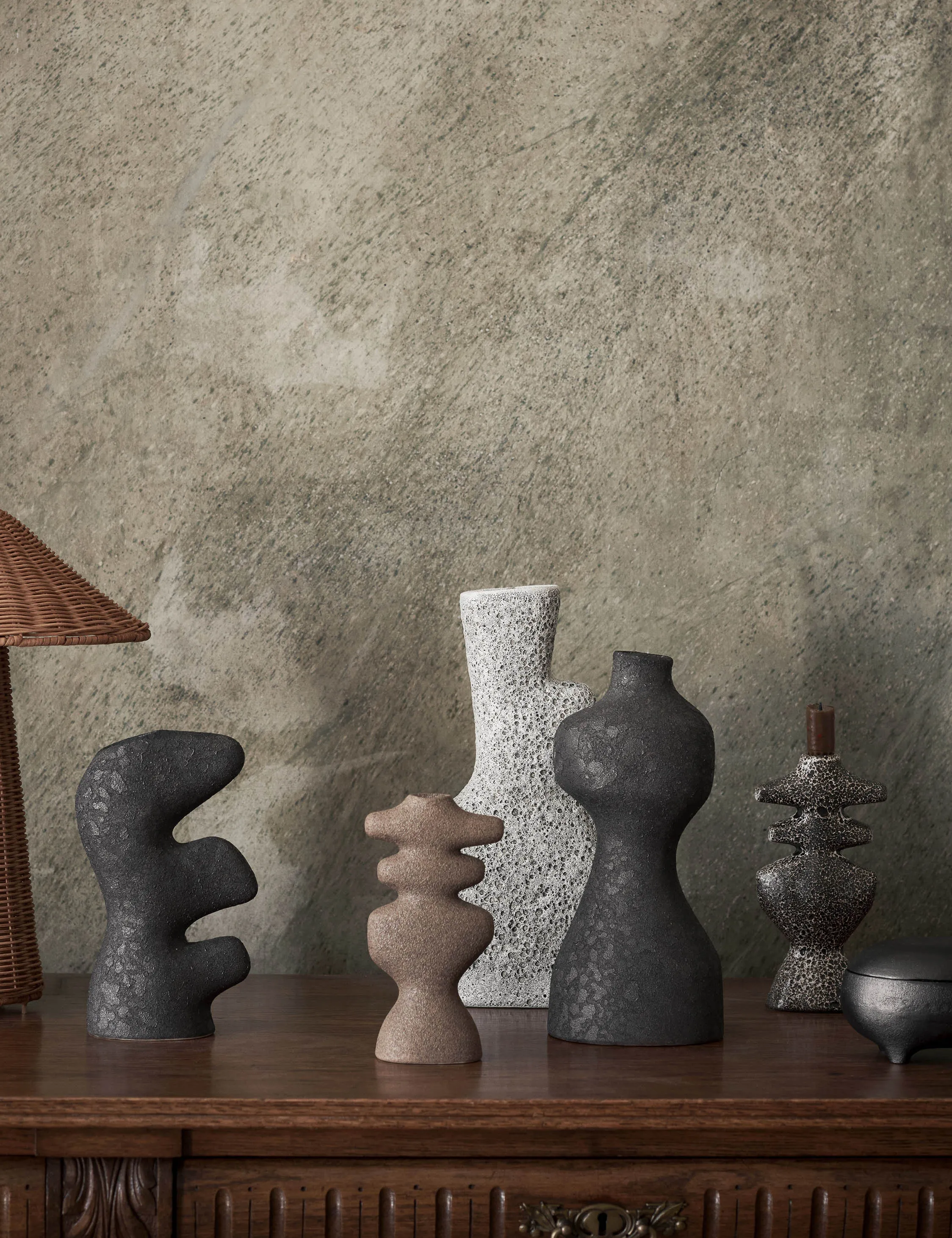 Yara Candle Holder by Ferm Living Lulu and Georgia