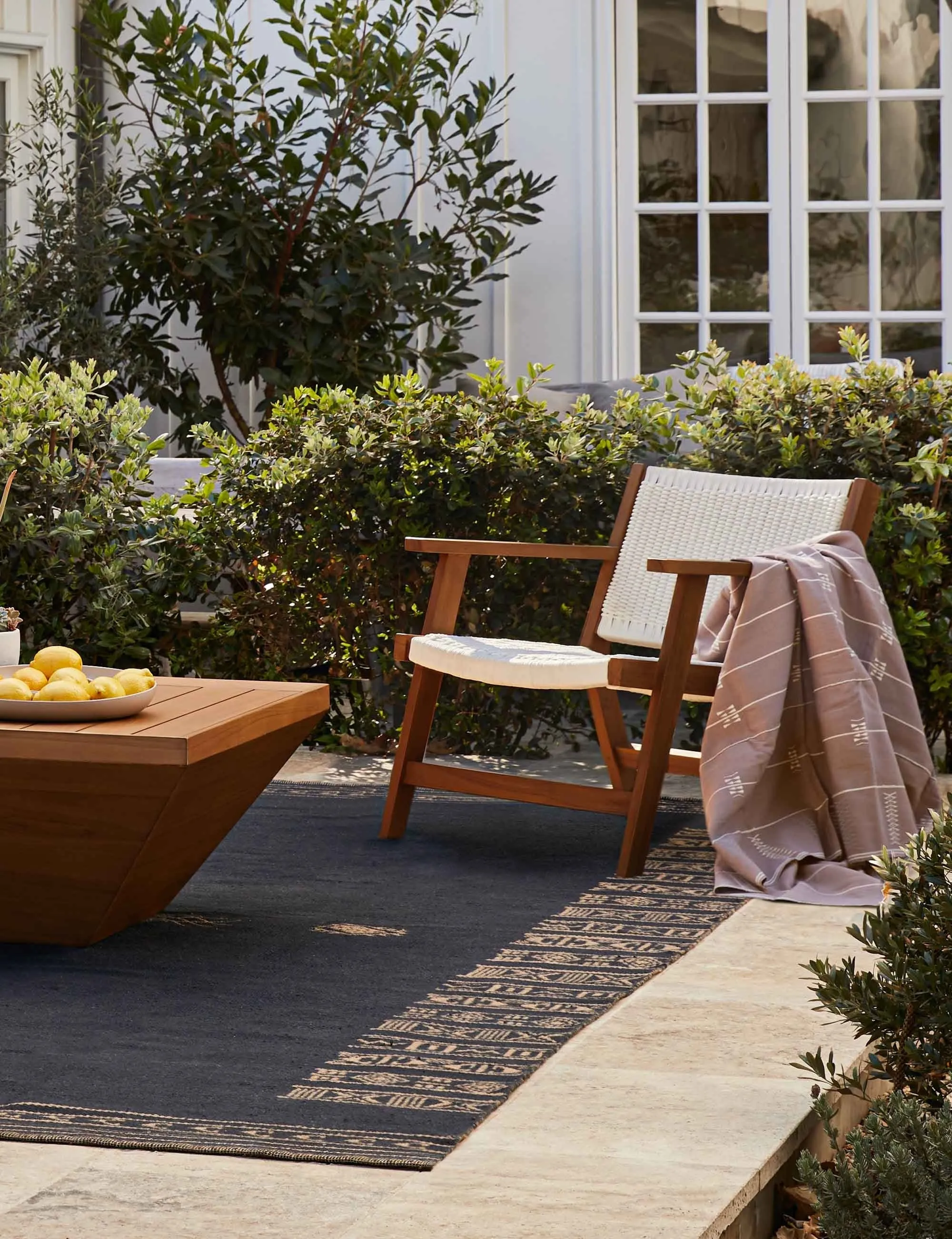 Ylva Indoor / Outdoor Accent Chair Lulu and Georgia